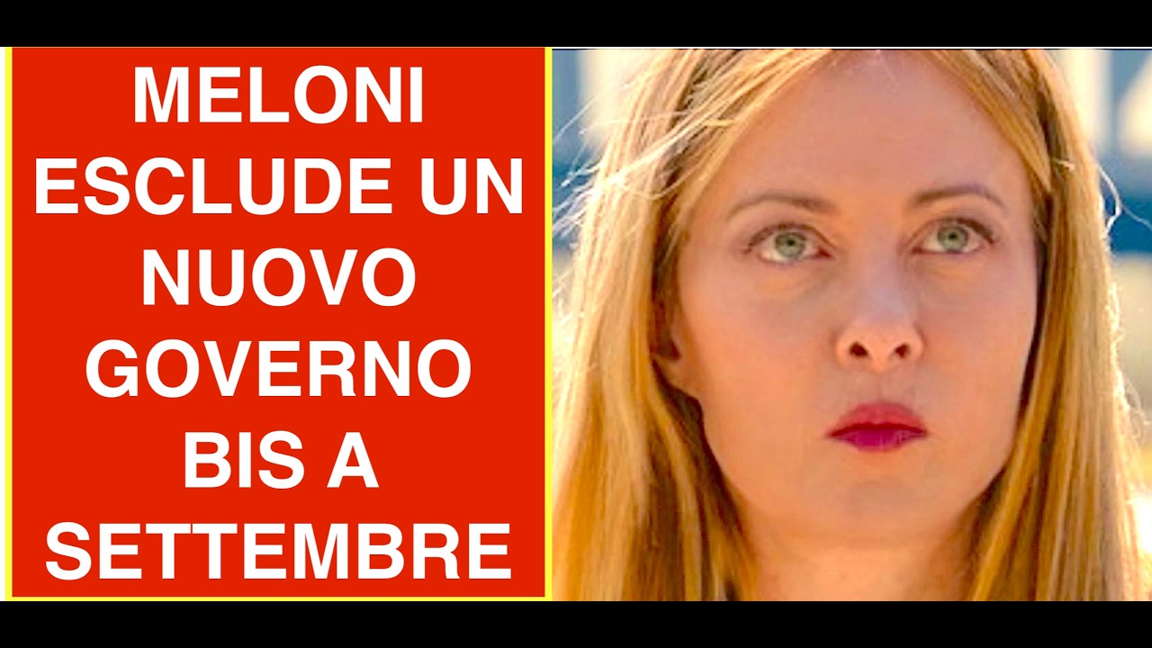MELONI ESCLUDE UN NUOVO GOVERNO BIS A SETTEMBRE: E SALVINI RIMANE DELUSO