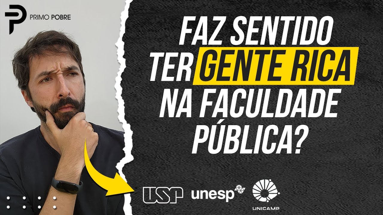 Faculdade PÚBLICA para POBRES!