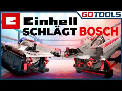 Einhell beats Bosch?! Table Saw Duel in the Ultimate Test!
