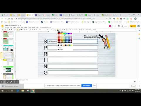 Acrostic Poem Teaching