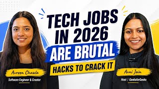 How to Crack High Paying Tech Jobs in 2026 | ft. Avreen Chawla