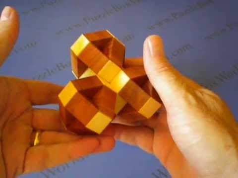 The Ballerina Interlocking Puzzle by Vinco of the Czech Republic.