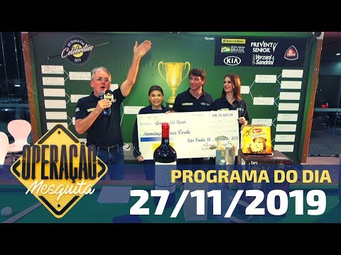 Operação Mesquita 27/10/2019 - Sinuca Cup 2019