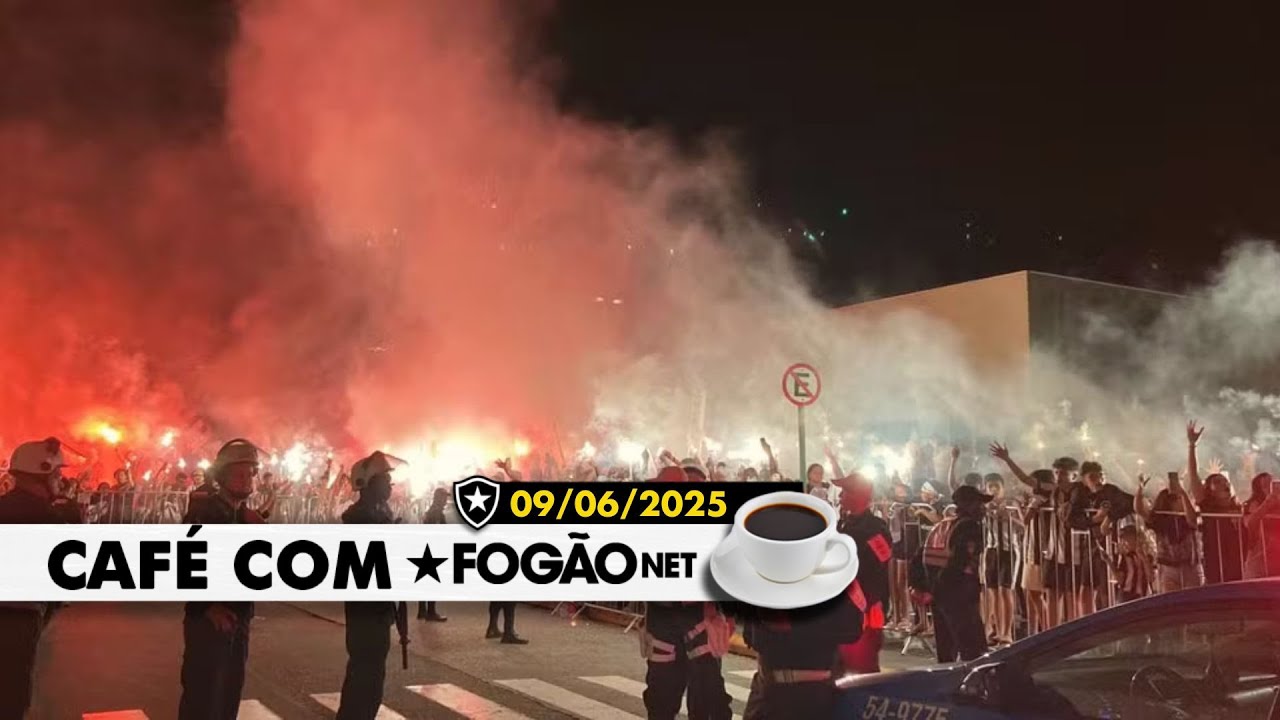 LIVE CAFÉ COM FOGÃONET | Botafogo embarca nos braços da torcida; Arthur Cabral anunciado