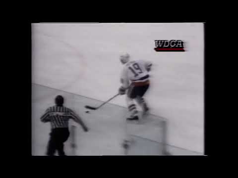 Game 3 1985 Patrick Division Semifinal Capitals at Islanders WDCA WSH feed of Islanders goals