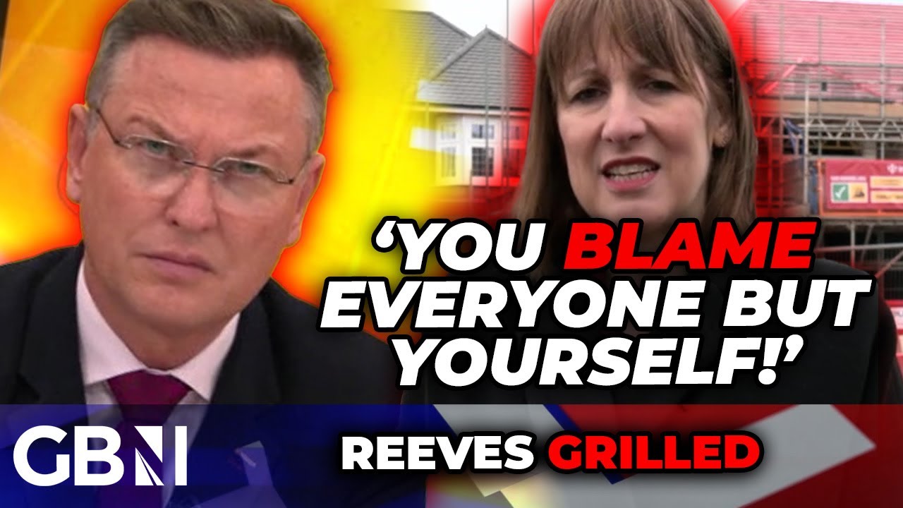 'You BLAME everyone but yourself!' WATCH: Rachel Reeves taken to task in live GB News GRILLING
