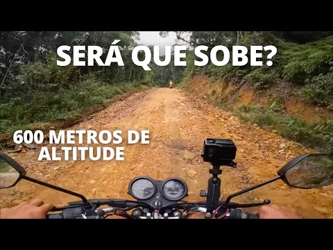 Olhem onde eu subi com minha moto | USHUAIA DE CG 125 - EP89