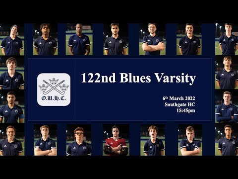 Oxford Hockey Men's Blues' Varsity 2022