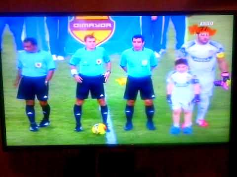 Himno de Barranquilla con Sebastián Viera. Septiembre 2014.