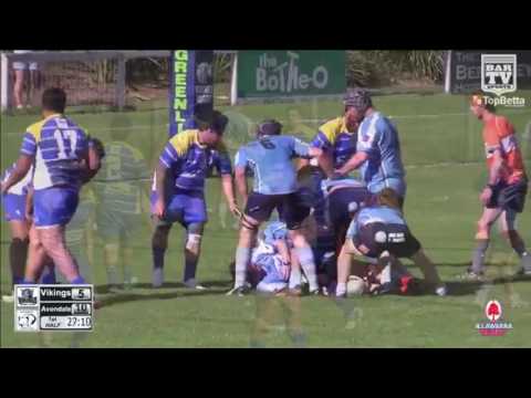 2017 Illawarra Rugby Union 1st Grade Highlights - Wollongong Vikings Vs Avondale