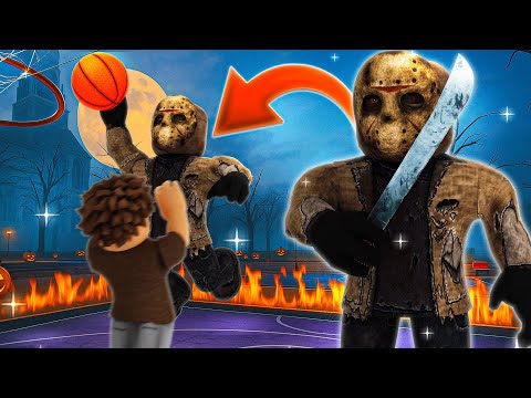 Ich wurde zu Jason Voorhees und brachte ALLE zum Rage Quit bei Roblox Arcade Basketball!