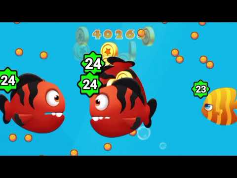 Fishdom 🐠 Ads Mini game NEW 34 update video Hungry fish 🐟 Gameplay 2025 Hyder Gaming yt #fishdom 