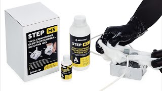 Электротехнический удаляемый силиконовый двухкомпонентный компаунд STEP ...