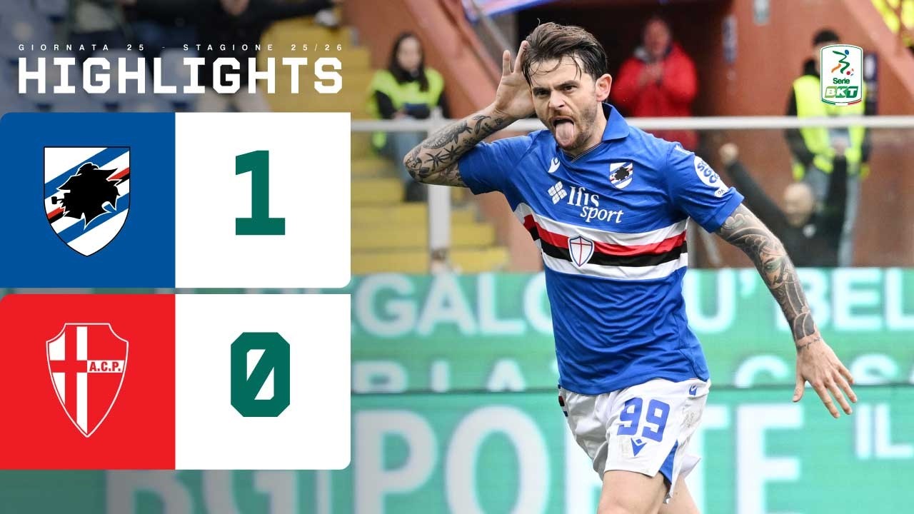 Sampdoria vs Padova Highlights