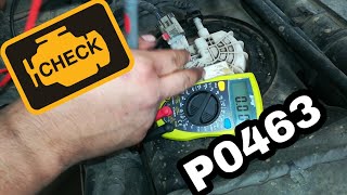 P0463 Fuel Level Sensor. Diagnosing Trouble Shooting And Repairing. Dodge Ram