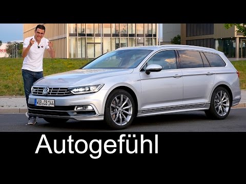 Family father’s dream VW: Volkswagen Passat Variant R-Line FULL REVIEW test driven Estate B8 2017