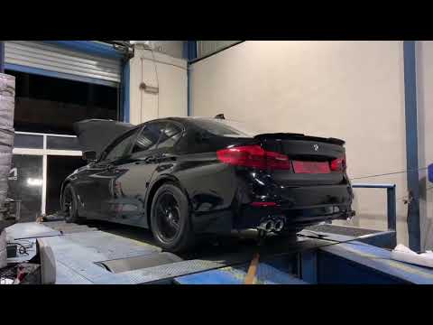 BMW G30 520i w/ ARMYTRIX Cat-back Exhaust with Bargouti Downpipe l Loud Revs & Pops and Crackles!