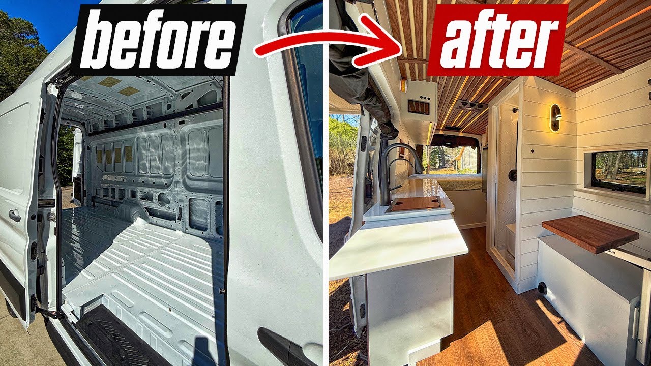 How I Built A Luxury Camper Van For Cheaper Than Buying One