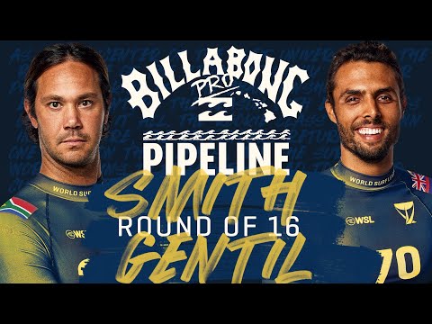 Jordy Smith vs Ian Gentil | Billabong Pro Pipeline 2023 - Round of 16 Heat Replay