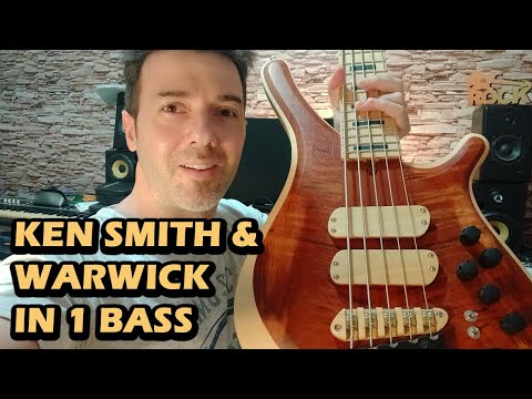 KEN SMITH & WARWICK IN 1 BASS ( Slapping A Crazy Machine)