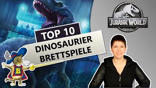 Die besten Dinosaurier Spiele - TOP 10 DINO BRETTSPIELE + mehr wie Perseverence, Jurassic World