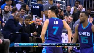 林書豪Jeremy Lin's Offense & Defense Highlights 2016-01-16 Hornets VS Pelicans