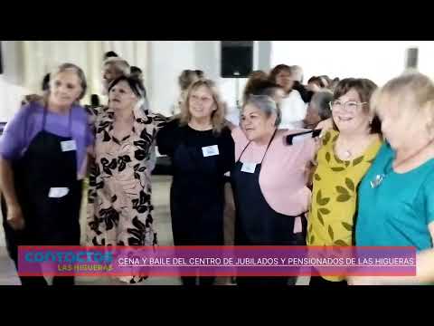 Cena y baile del Centro de Jubilados y Pensionados de Las Higueras