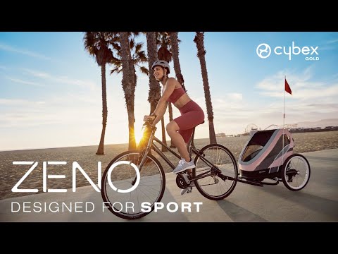 Cybex Zeno Creme With Orange Details Рама для коляски для бега