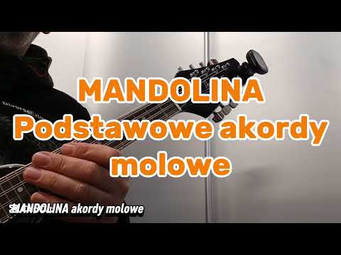 MANDOLINA - podstawowe akordy molowe, minor chords cz.7