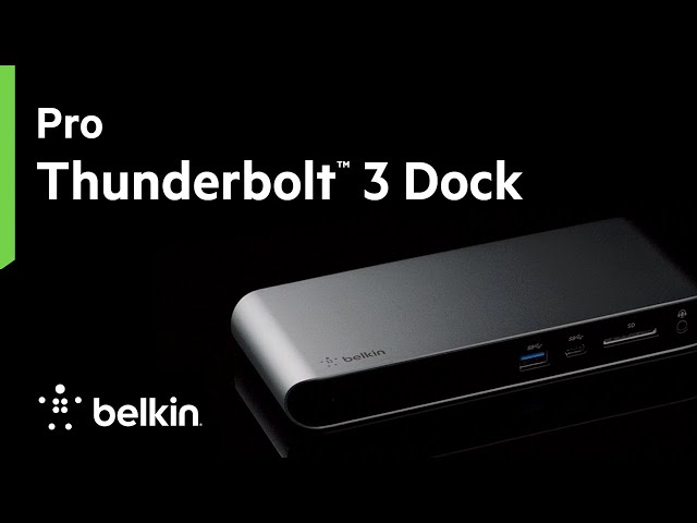 Thunderbolt™ 3 Dock Pro for Mac & PC | Belkin