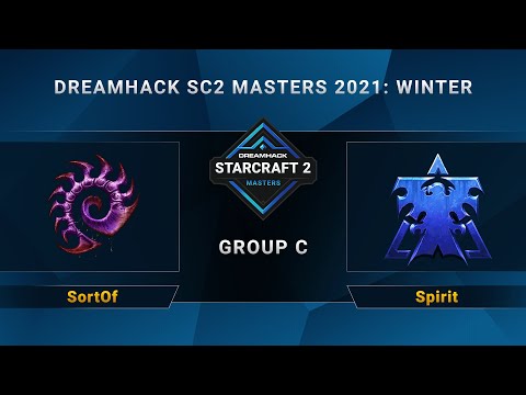 SC2 - SortOf vs. Spirit - Group C - DreamHack SC2 Masters 2021 Winter - EU