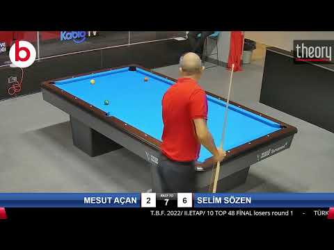 MESUT AÇAN & SELİM SÖZEN Bilardo Maçı - 