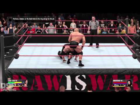 WWE2K16 2K Showcase: Raise Some HELL pt21 - RAW June '99: vs. Taker for WWF Title