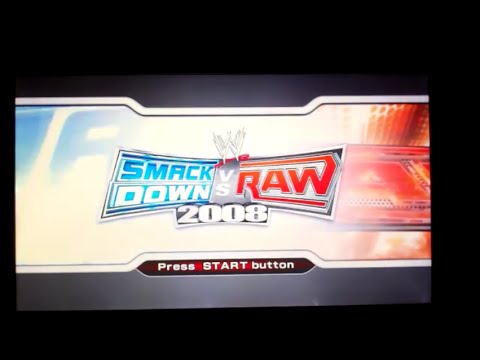 WWE Smackdown vs Raw 2008 Playstation 3