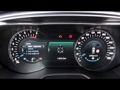 Ford Mondeo 2015 Information Displays Dashboard