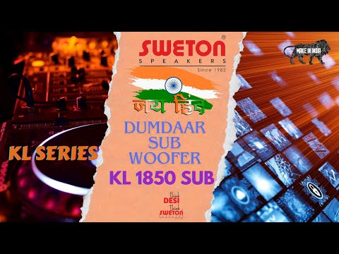 18KL1850 SUB ka dhamakedar review | DJ, Sound Hirers ke liye best hai? @Sweton Speakers