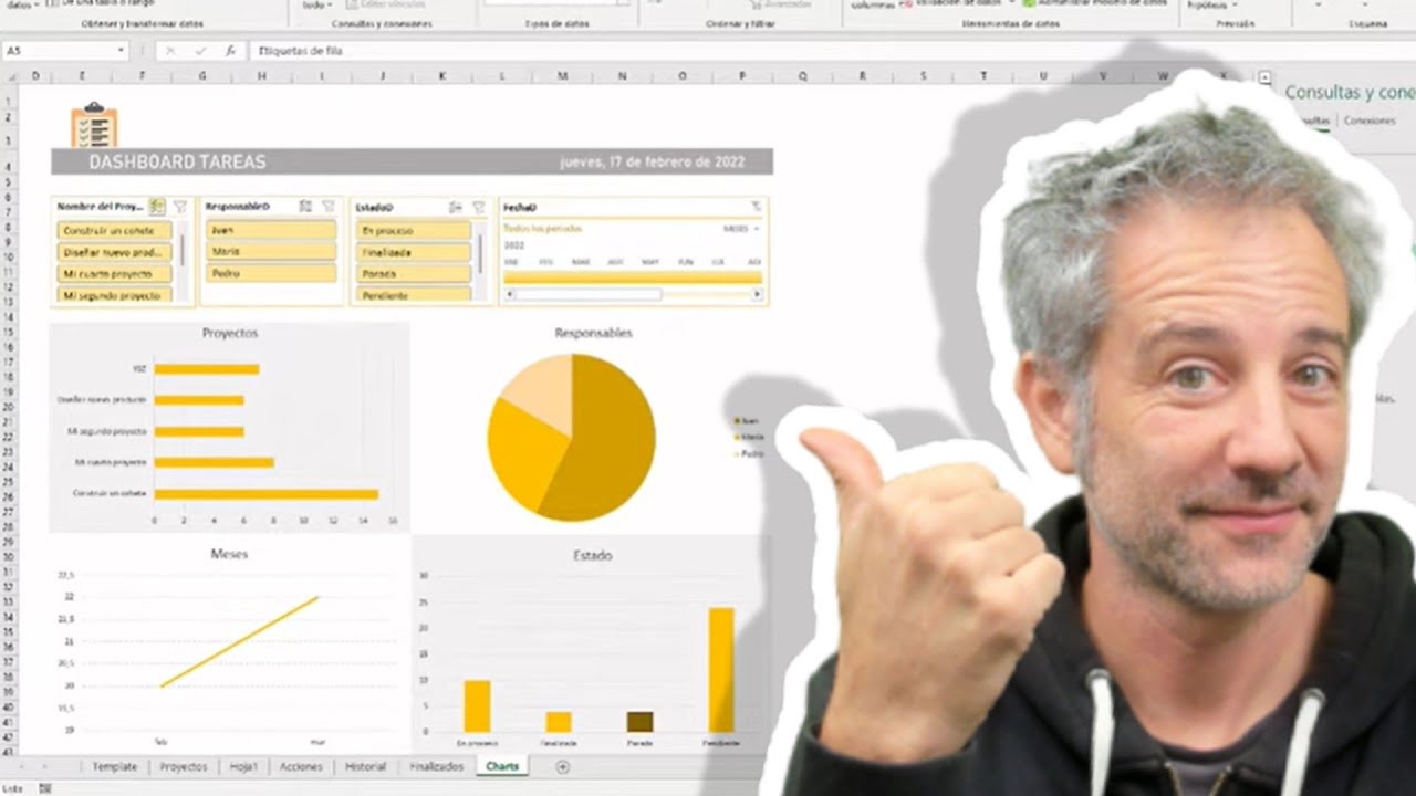 Cómo crear un cuadro de mando en Excel en 5 minutos