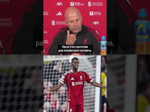 😬 La saison de #Liverpool ne peut plus être sauvée selon Slot ! #Football #beINSPORTS