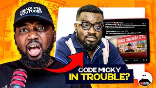 Code Micky vs Sports Journalist || The Watermark Wahala 