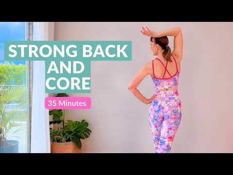 Back and Core Strengthening Workout | 35 mins | Intermediate Pilates for Back and Core Strength