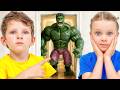 Superhero Toys Come Alive In The House Kids Imagination Story