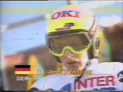 Jens Weissflog - Oberstdorf 1991