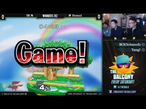 Melee @ the Balcony 85 - Winners R2 ft. Honsul (Fox) VS SK (Fox)