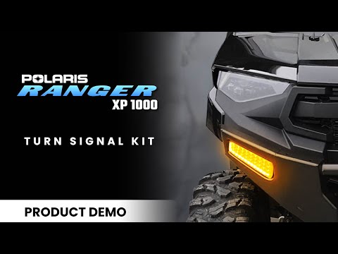 Polaris Ranger XP 1000 - Auxiliary Lights Turn Signal Kit | WD ELECTRONICS