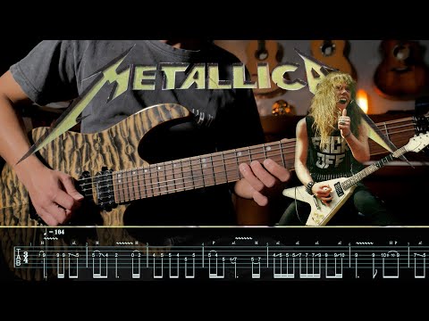 METALLICA | To Live Is To Die | James Hetfield's Guitar Solo | Lesson with TAB