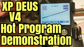 XP Deus Hot Program