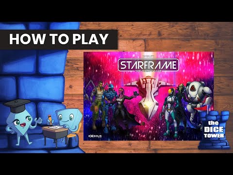 Starframe Board Game - How to Play. With Stella & Tarrant