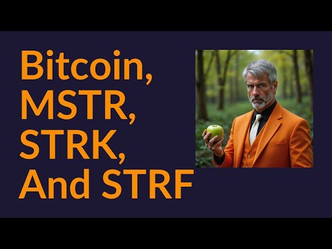 Bitcoin, MSTR, STRK, and STRF