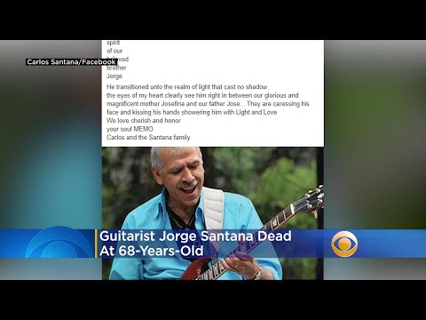 Guitarist Jorge Santana Dead At 68