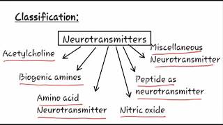 Definition of neurotransmitters / classification of Neurotransmitter